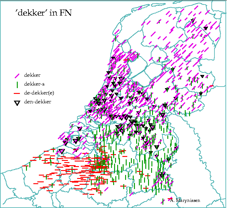 'dekker' in familienamen